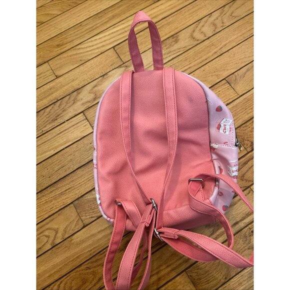 Strawberry Milk Hot topic Pink Backpack in Great Condition - Picture 5 of 8